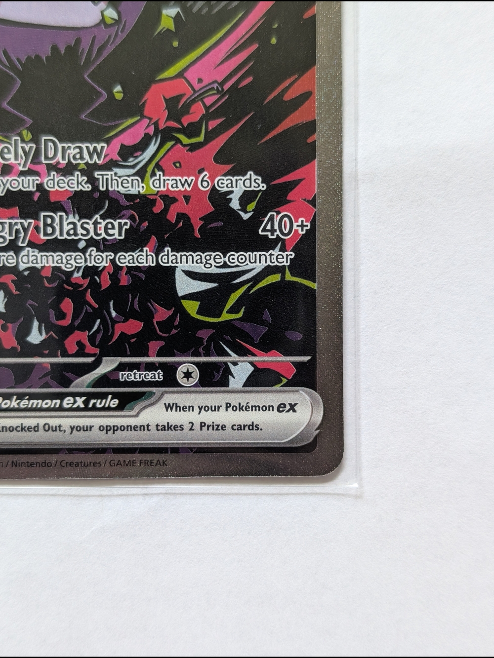 Morpeko ex Pokémon Card 117/084 Holofoil Near Mint - Picture 4 of 6